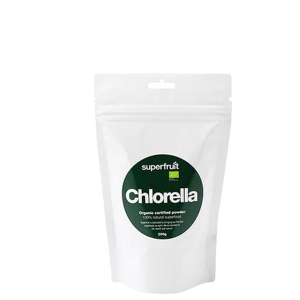 Superfruit Chlorellapulver økologisk, 200 g