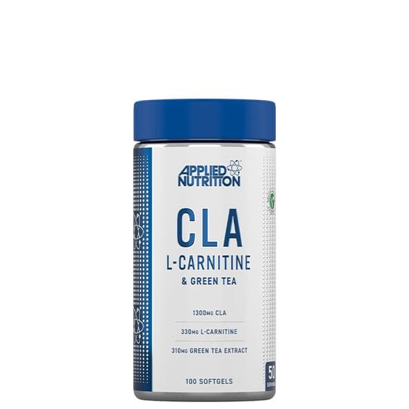 Applied Nutrition CLA + L-carnitine + Green Tea, 100 kapsler