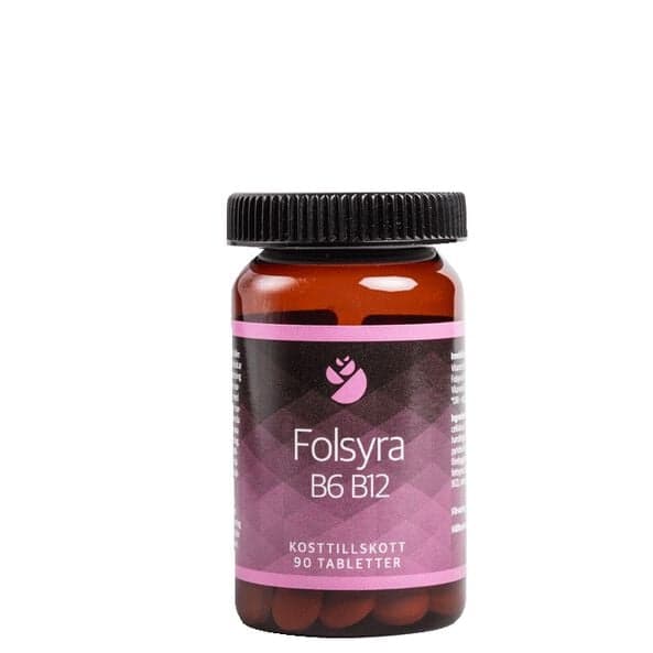 Bringwell B6 B12 Folsyra, 90 tabletter