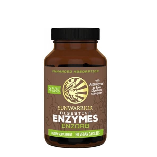 Sunwarrior Enzorb Digestive Enzymes, 90 kapsler