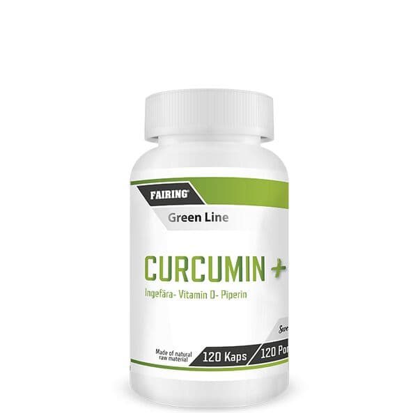 Fairing Curcumin+ Gurkemejeekstrakt, 120 kapsler