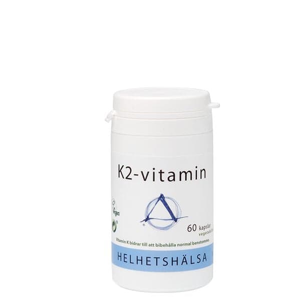 Helhetshälsa K2-Vitamin, 60 kapsler