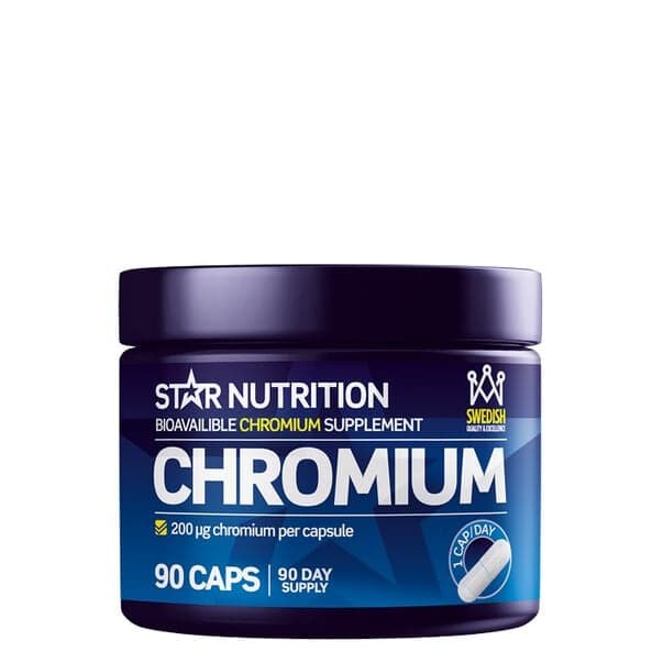 Star Nutrition Chromium Krom, 90 kapsler