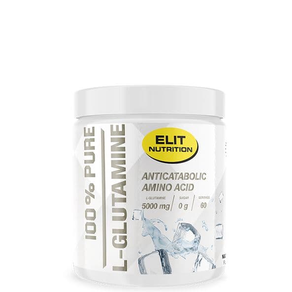 Elit Nutrition 100% Pure L-glutamine Natural, 300 g