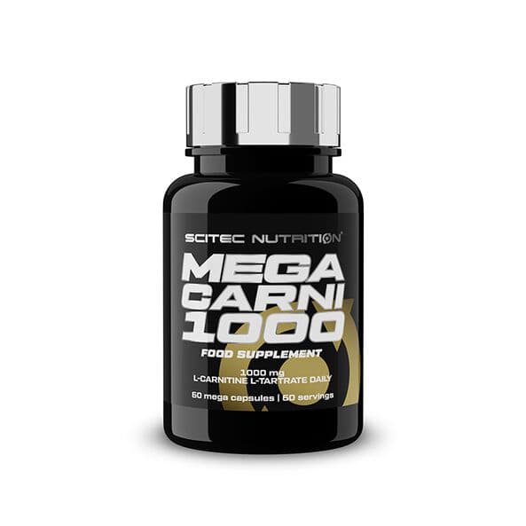 Scitec Nutrition Mega Carni-X L-karnitin, 60 kapsler