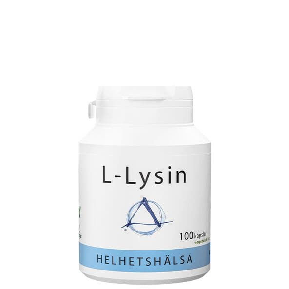 Helhetshälsa L-lysin 470 mg, 100 kapsler