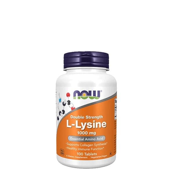 Now Foods L-Lysine 1000 mg, 100 tabletter