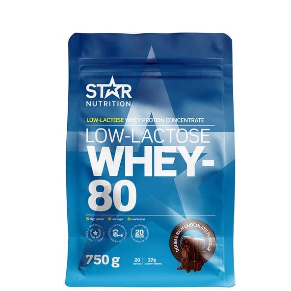 Star Nutrition Whey-80 Low Lactose, 750 g