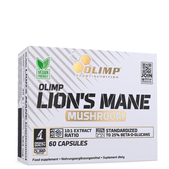 Olimp Lions Mane Mushroom, 60 kapsler