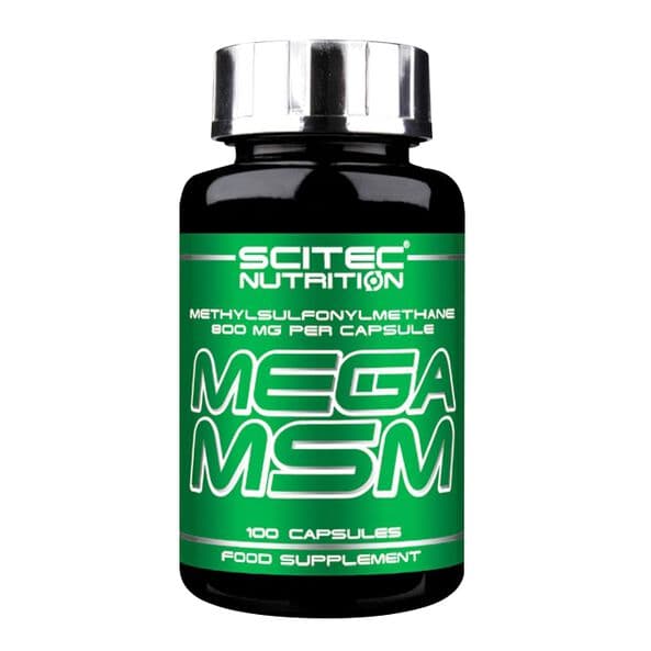 Scitec Nutrition Mega MSM, 100 kapsler