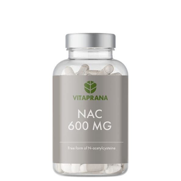 Vitaprana NAC 600 mg, 100 kapsler