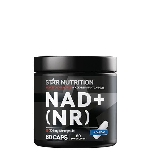 Star Nutrition NAD+ (NR) 300 mg, 60 kapsler