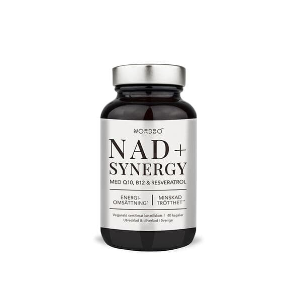 Nordbo NAD+ Synergy, 40 kapsler