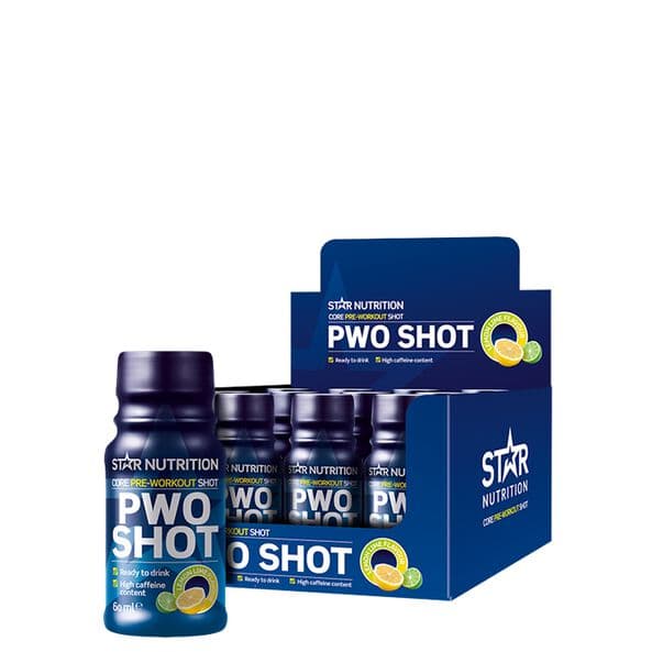 Star Nutrition PWO Shot, 12 x 60 ml