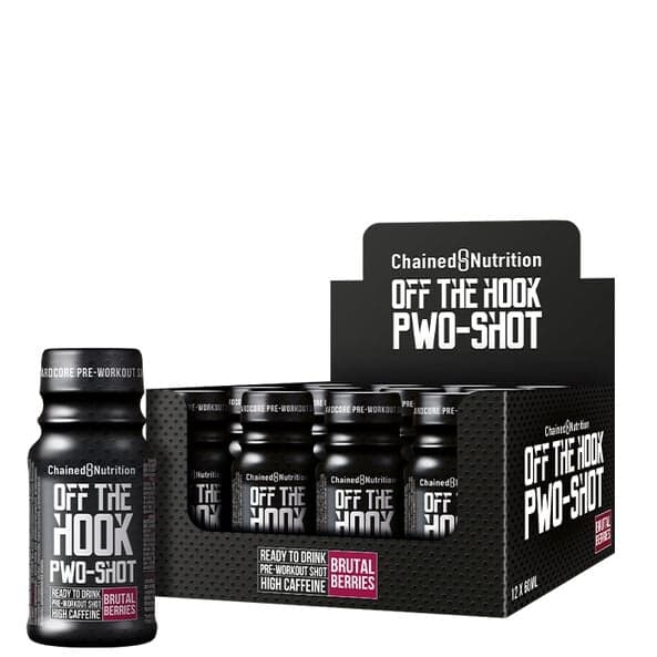 Chained Nutrition Off The Hook PWO-Shot, 12 x 60 ml
