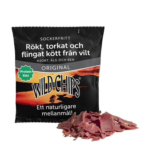 Wild Man WILD CHIPS Jerky, 40 g