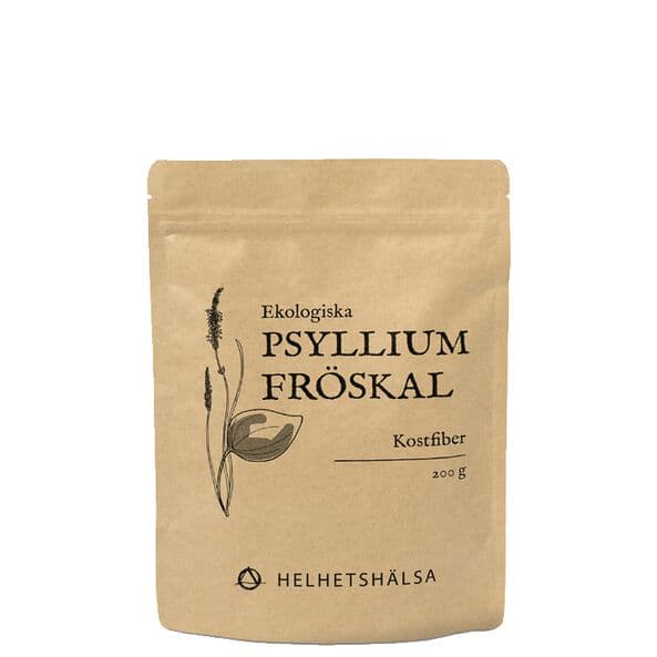 Helhetshälsa Psylliumfrøskal Eko, 200 g