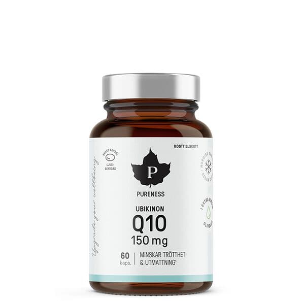 Pureness Ubikinon Q10 150 mg, 60 kapsler