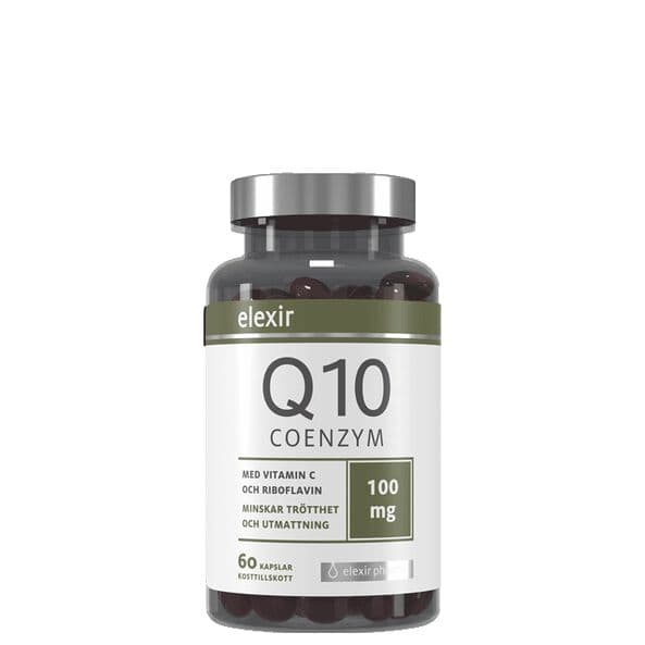 Elexir Pharma Coenzyme Q10, 60 kapsler