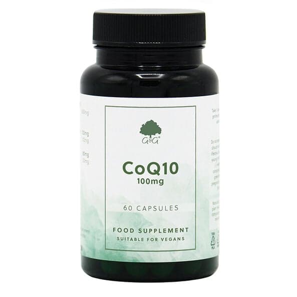G&G Vitamins CoQ10 100 mg, 60 kapsler