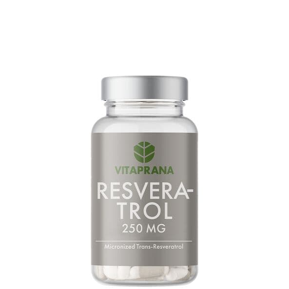 Vitaprana Resveratrol 250 mg, 60 kapsler