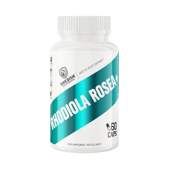 Swedish Supplements Rhodiola Rosea, 60 kapsler
