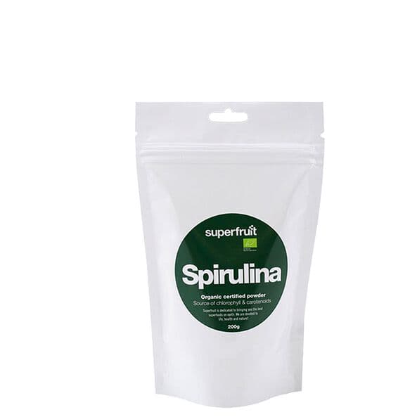 Superfruit Spirulinapulver EKO, 200 g