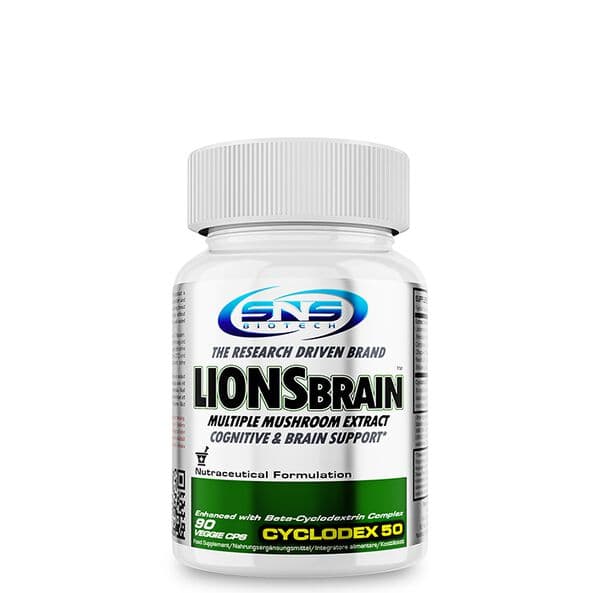 SNS Biotech LionsBrain Svampekstrakt, 90 kapsler