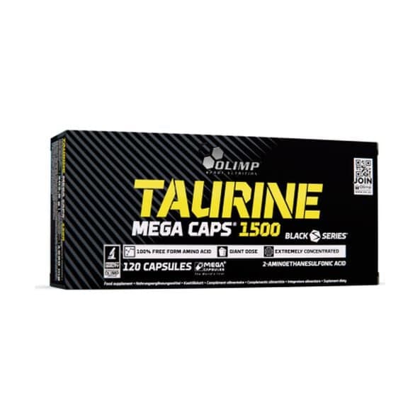 Olimp Taurine Mega Caps, 120 kapsler