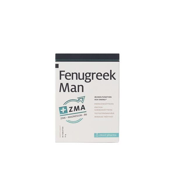 Elexir Pharma Fenugreek Man, 60 tabletter