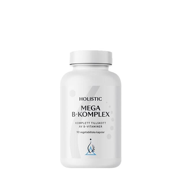 Holistic Mega B-kompleks, 90 kapsler