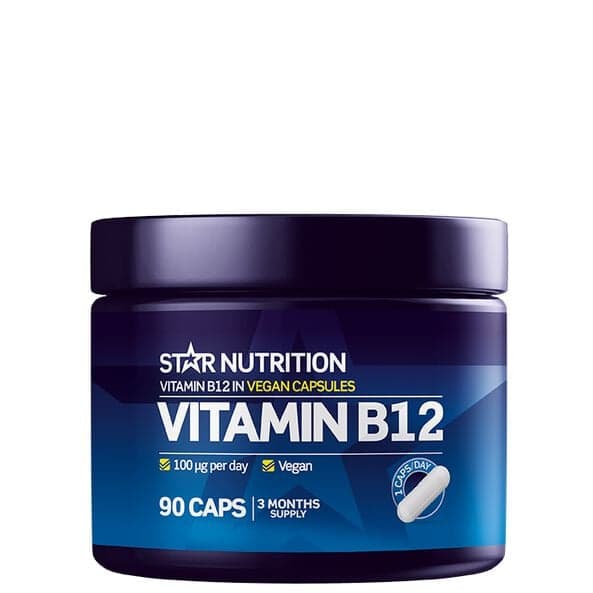 Star Nutrition Vitamin B12, 90 kapsler