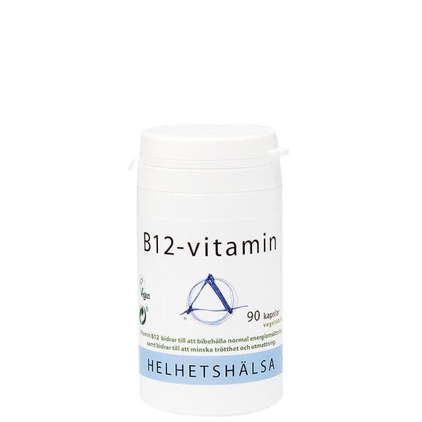 Helhetshälsa B12-vitamin, 90 kapsler