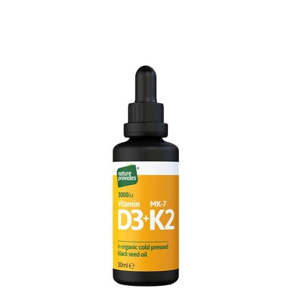 Nature Provides Flydende D3 & K2, 30 ml