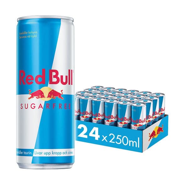 Red Bull Sukkerfri, 24 x 250 ml
