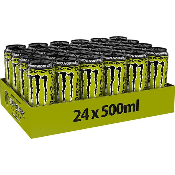 Monster Energy Lando Norris Zero Sugar, 24 x 500 ml