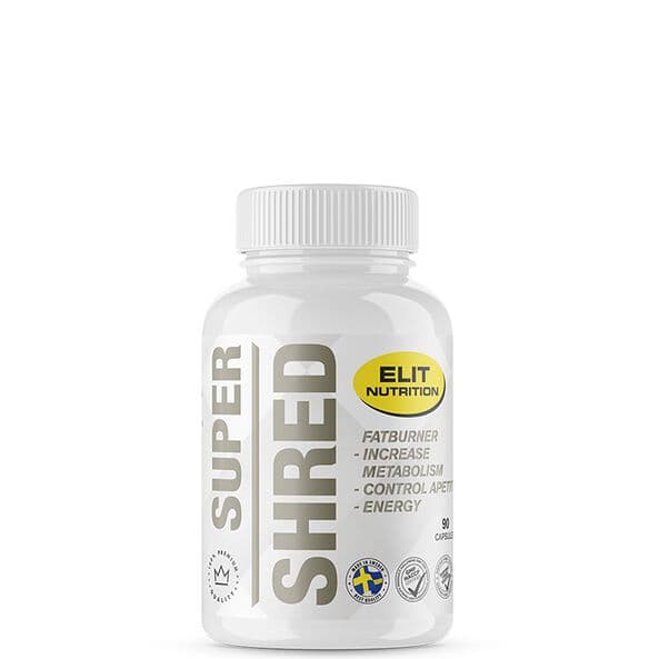 Elit Nutrition Super Shred Fedtforbrænder, 90 kapsler