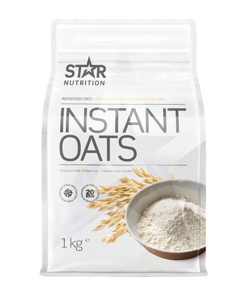 Star Nutrition Instant Oats Havremel, 1 kg