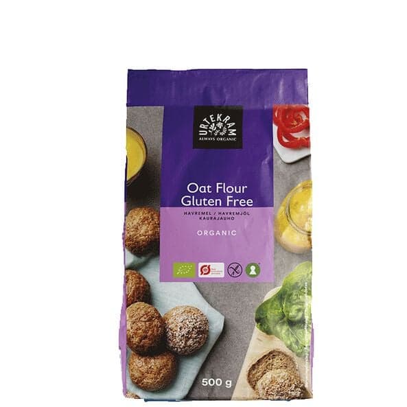 Urtekram Havremel Glutenfri, 500 g