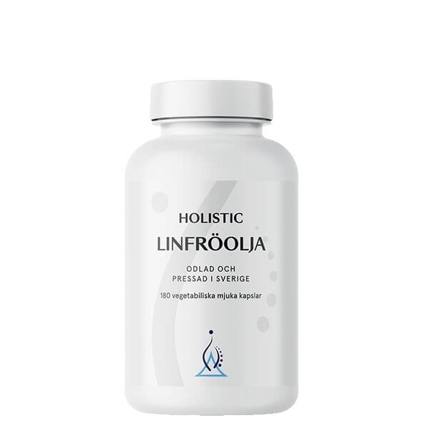 Holistic Linfrøolie, 180 kapsler