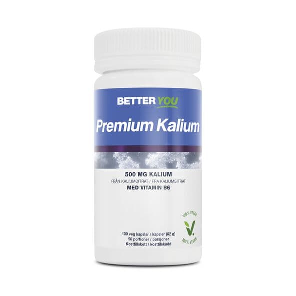 Better You Kalium 250 mg, 90 kapsler