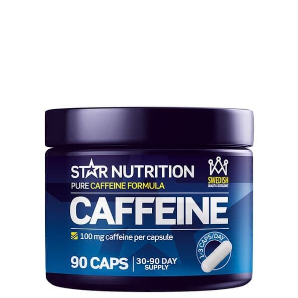 Star Nutrition Koffeintabletter 100 mg, 90 kapsler