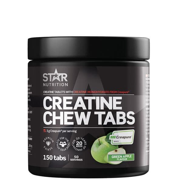 Star Nutrition Creatine Chew Tabs, 150 tabs