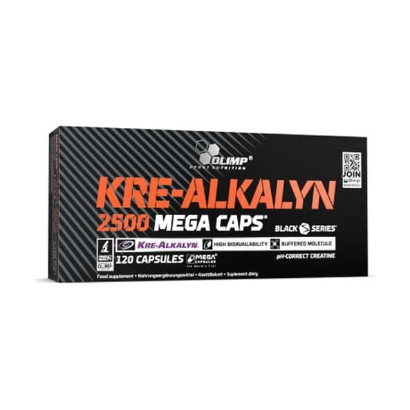 Olimp Sports Nutrition Kre-Alkalyn Mega Caps, 120 kapsler