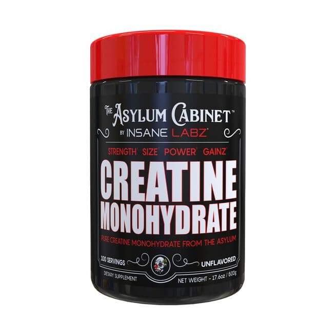 Insane Labz Asylum Cabinet Creatine Monohydrate, 500 g