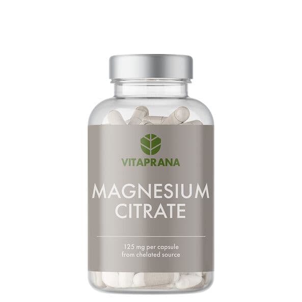 Vitaprana Magnesiumcitrat, 100 kapsler