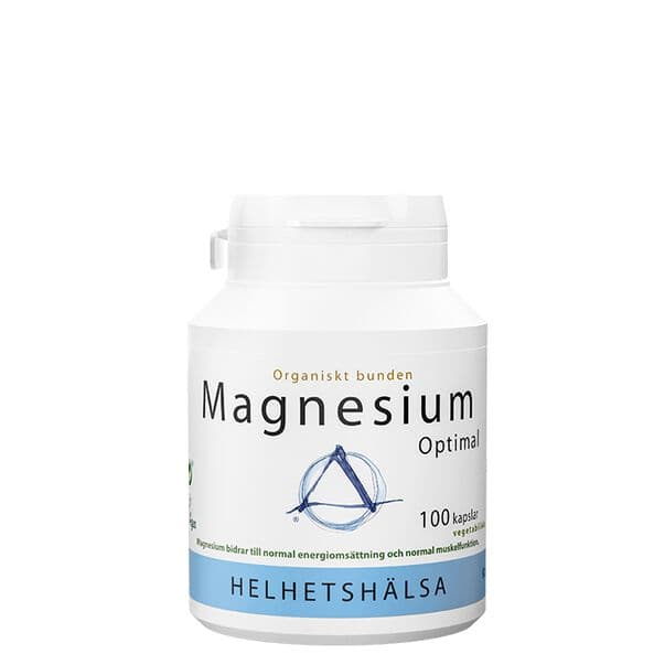 Helhetshälsa MagnesiumOptimal, 100 kapsler