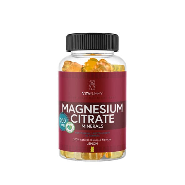 VitaYummy Magnesium Citrate Citron, 60 vingummier