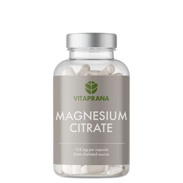 Vitaprana Magnesiumcitrat 125 mg, 100 kapsler