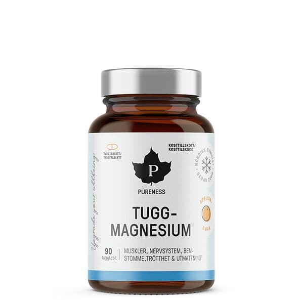 Pureness Tuggmagnesium, 90 tyggetabletter